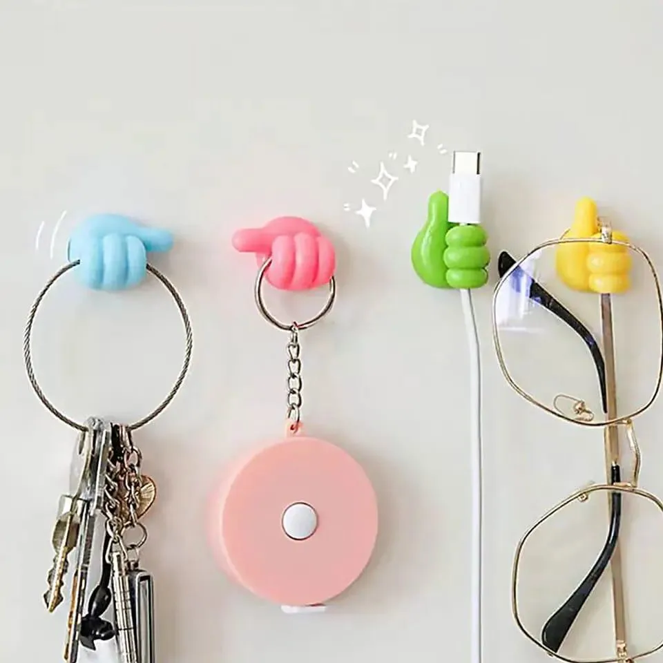 10 pcs wall mount hooks
