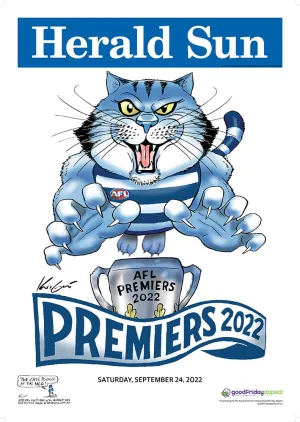 2022 Mark Knight Premiership Poster - PAPER POSTERS