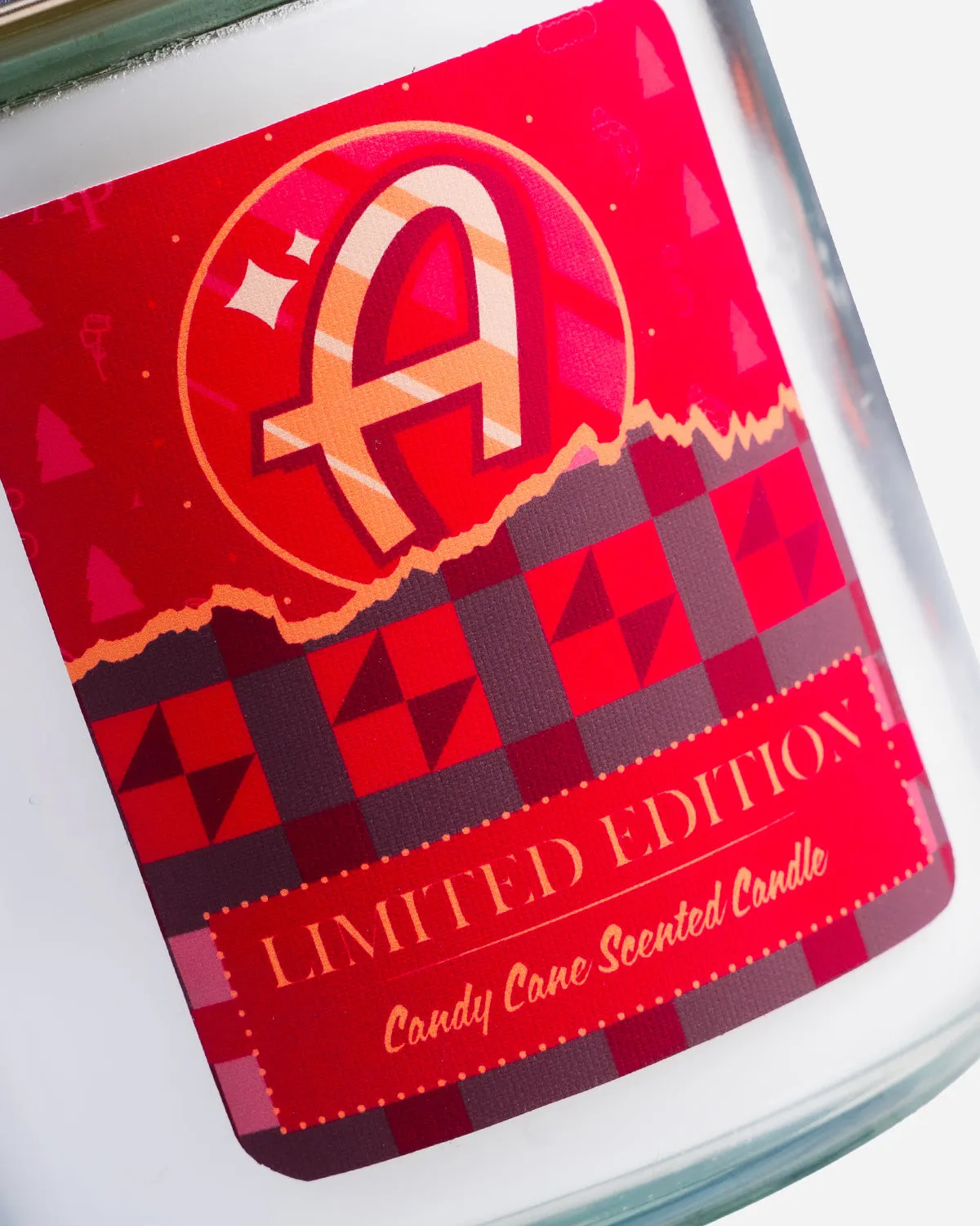 Adam's Holiday Peppermint Candy Cane Candle