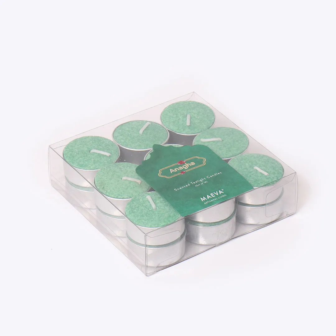 Anagha Scented Tealight Candles - Pk of 18