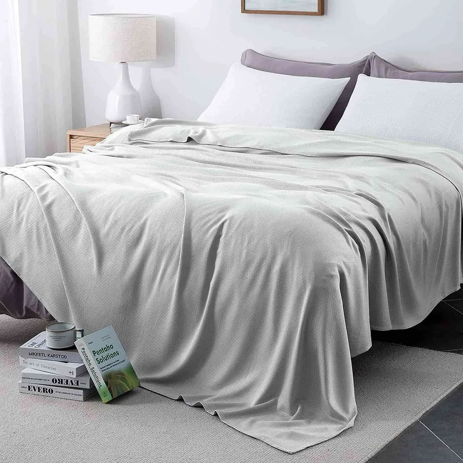 Arc-chill Natural Q Max 0.3 Cooling Bamboo Fiber Blanket