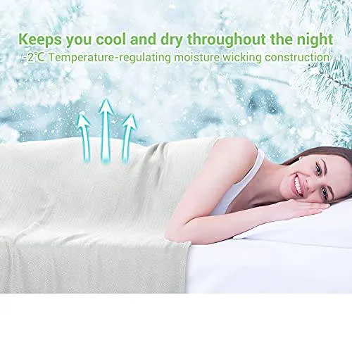 Arc-chill Natural Q Max 0.3 Cooling Bamboo Fiber Blanket