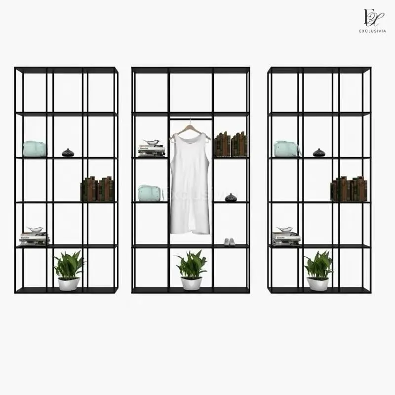 ARIES Minimalist Open Concept Wardrobe
