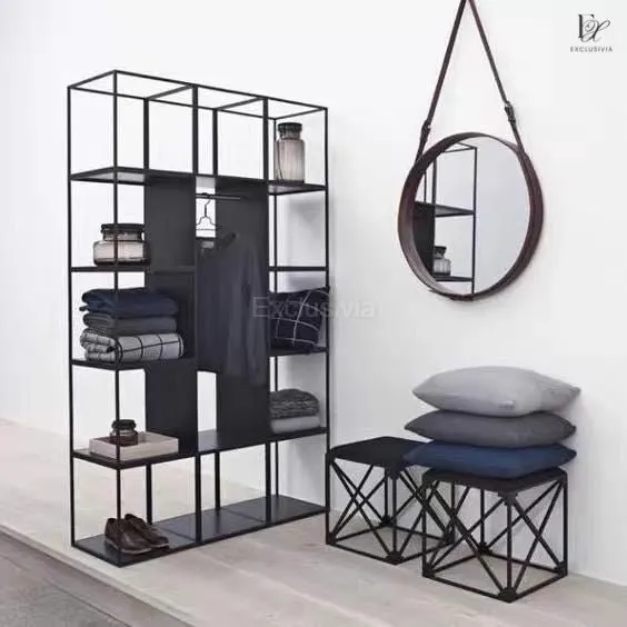ARIES Minimalist Open Concept Wardrobe