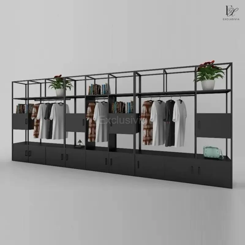 ARIES Minimalist Open Concept Wardrobe