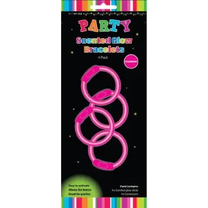 Artwrap Party Glow Bracelets Scented Starwberry 4 Pack