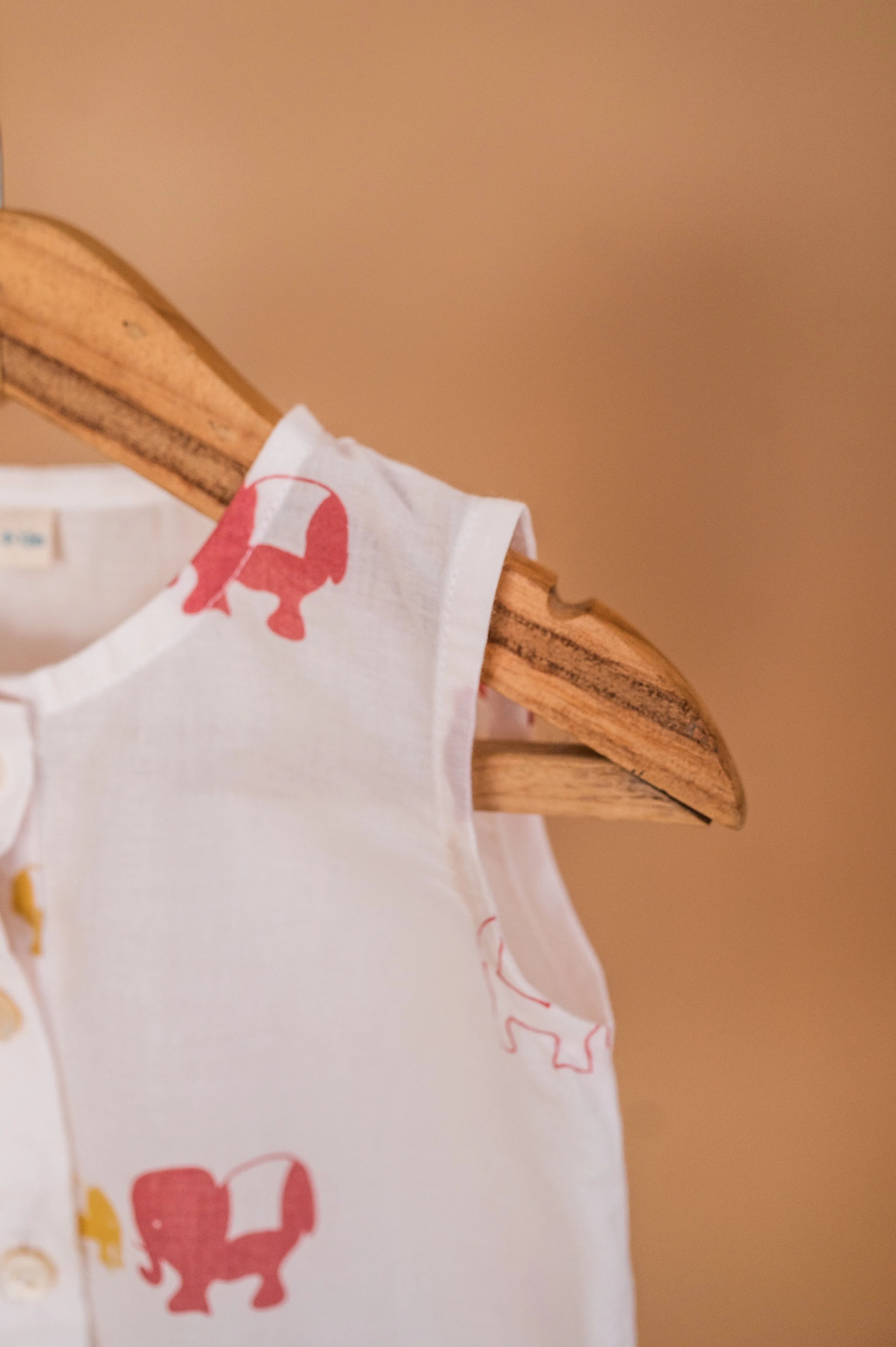 Baby Romper - Colours of the Earth - Elle Pink