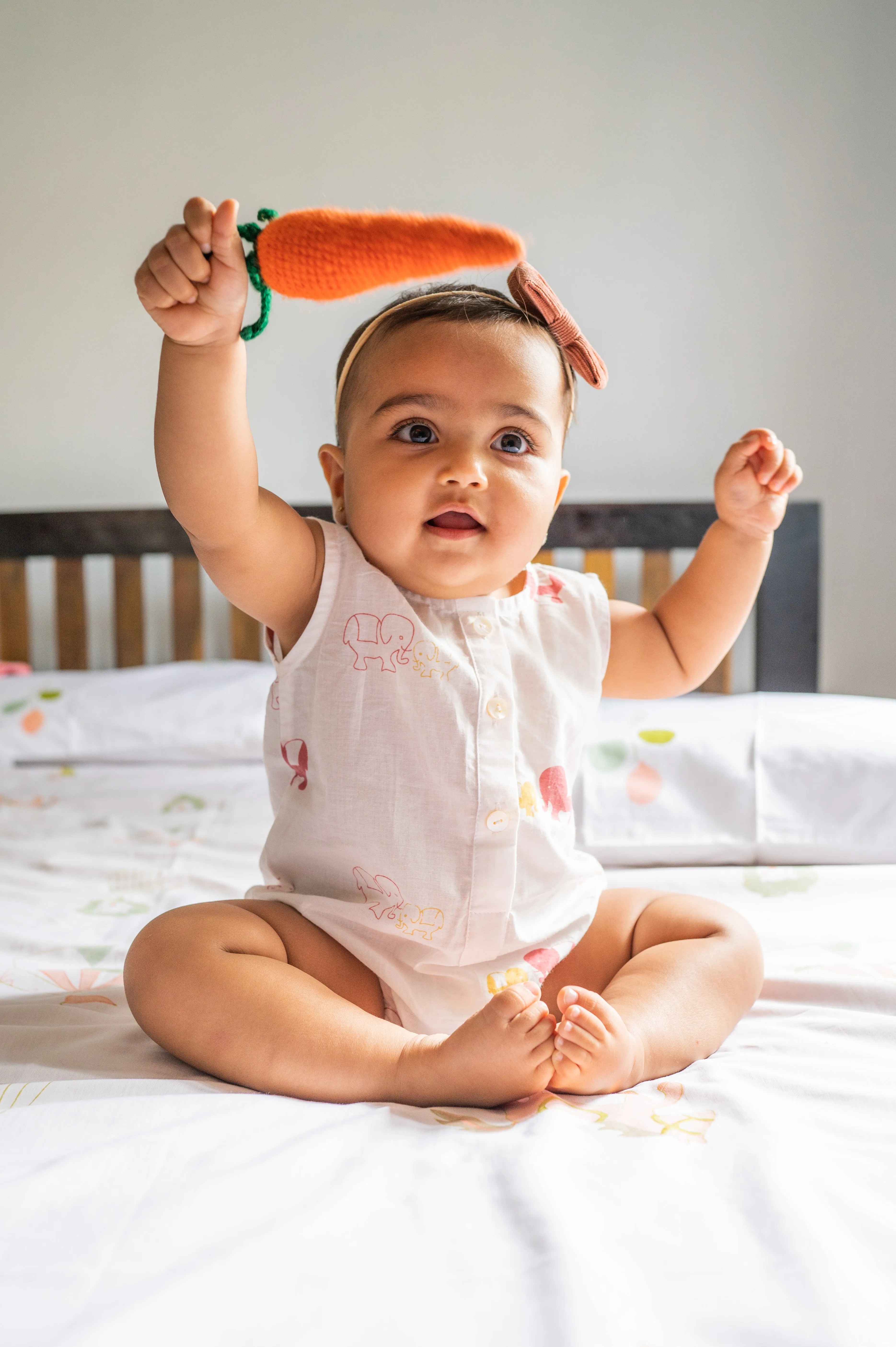 Baby Romper - Colours of the Earth - Elle Pink