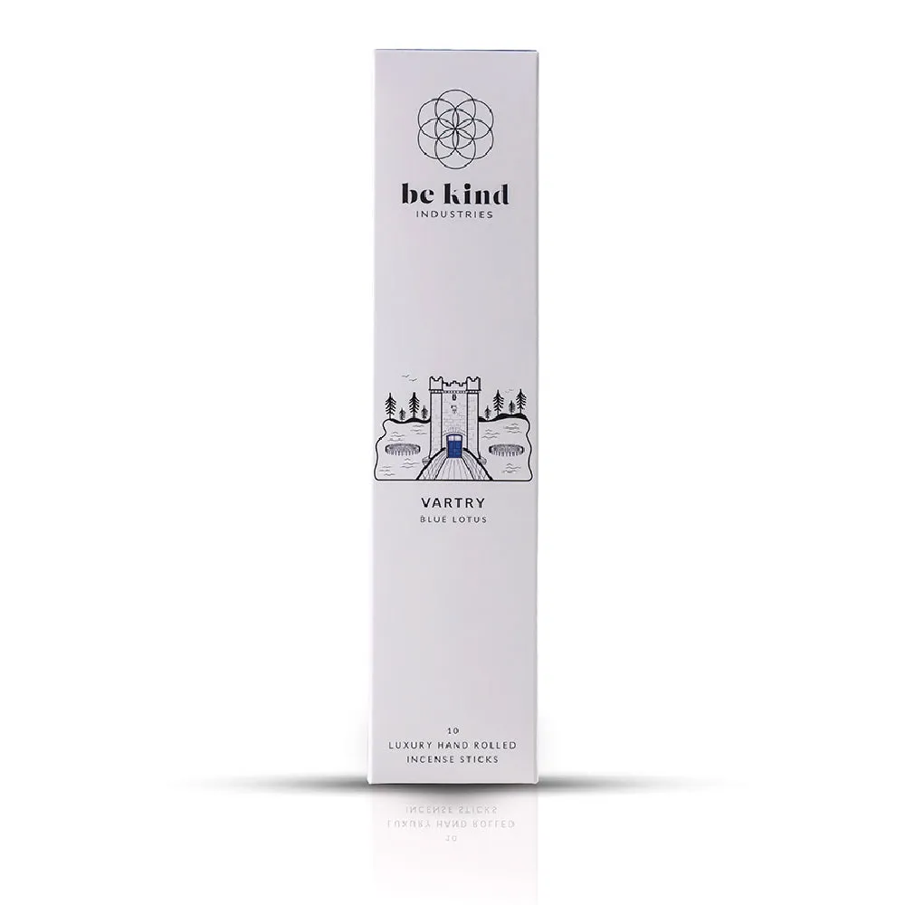 Be Kind Vartry Blue Lotus Hand Rolled Incense Sticks