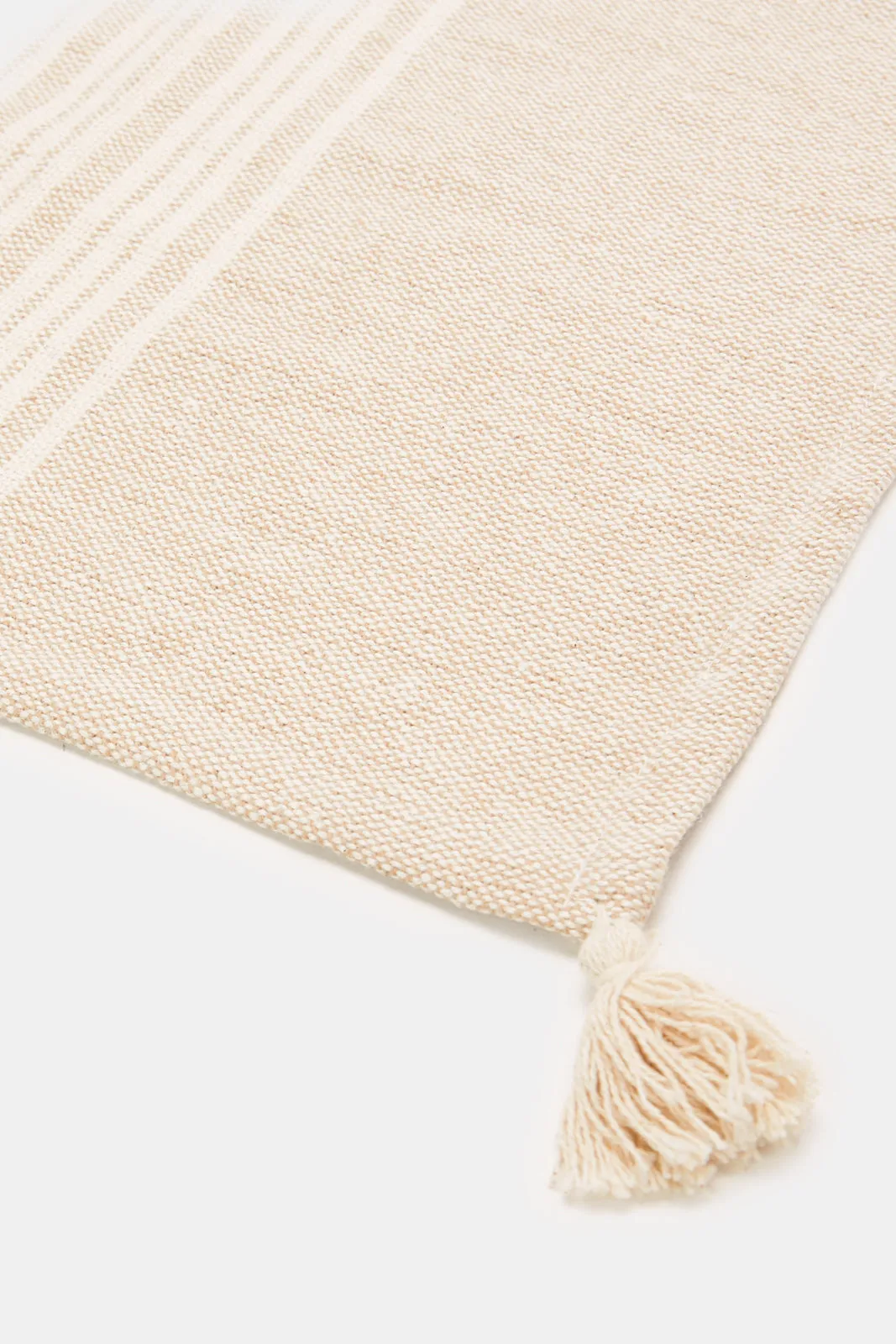 Beige Woven Rectangle Placemat