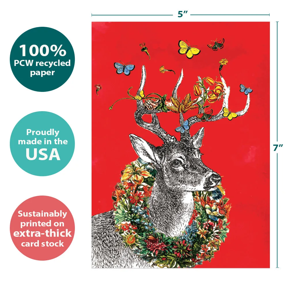 Boho Deer Christmas