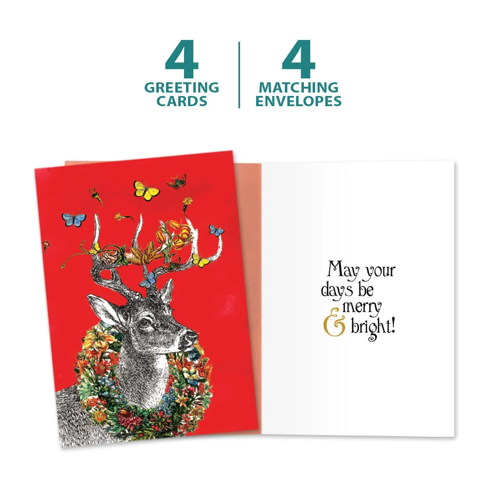 Boho Deer Christmas