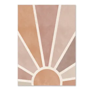 Boho Sunrise Poster