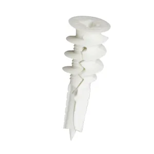 Buildex 6400P E-Z Twist & Lock Nylon Drywall Anchors without Screws