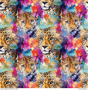 Cheetah Boho 8 Printed Vinyl Sheet/Wrap