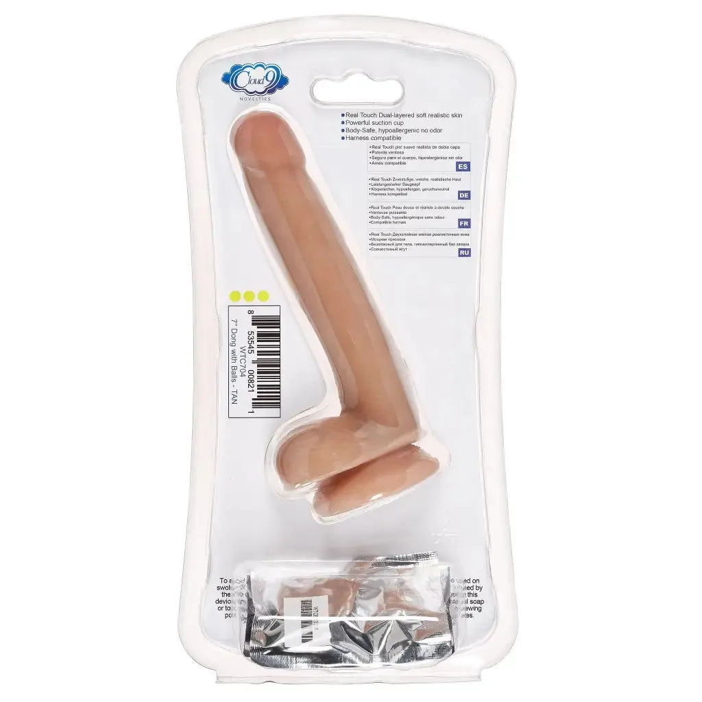 Cloud 9 Dual Density Dildo Touch W/ Balls