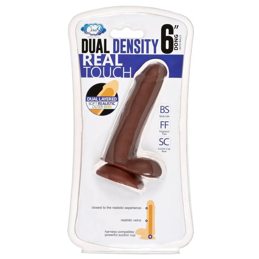 Cloud 9 Dual Density Dildo Touch W/ Balls