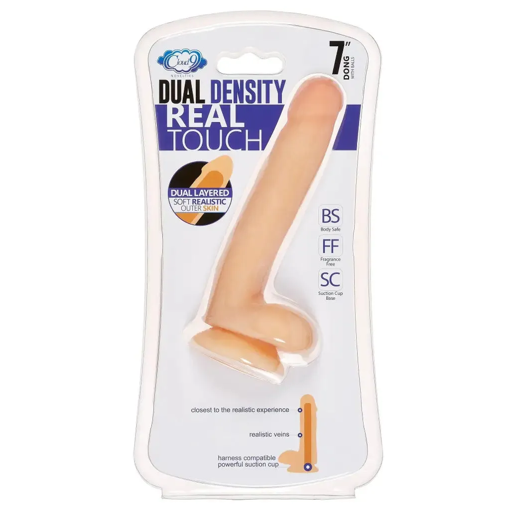 Cloud 9 Dual Density Dildo Touch W/ Balls