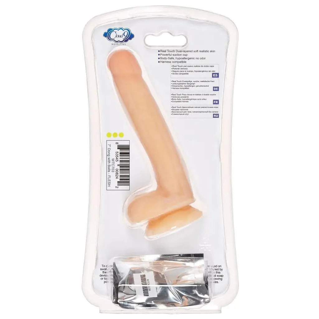 Cloud 9 Dual Density Dildo Touch W/ Balls