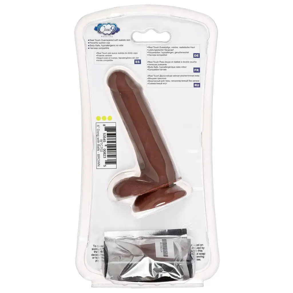 Cloud 9 Dual Density Dildo Touch W/ Balls