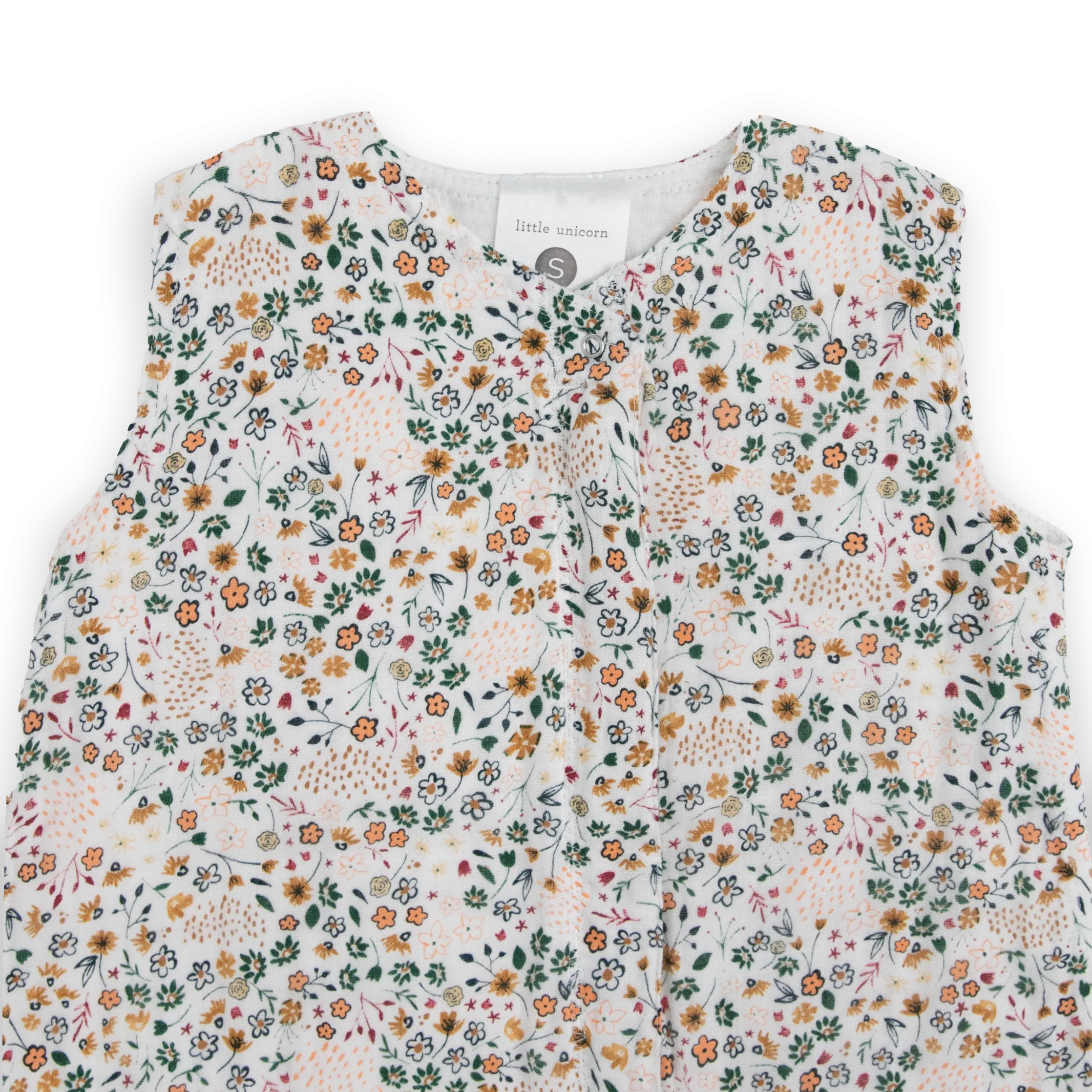 Cotton Muslin Sleep Bag - Pressed Petals