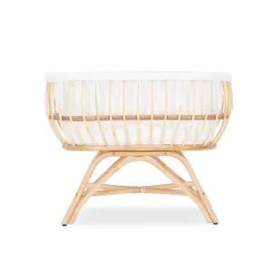 CuddleCo Aria Crib - Rattan