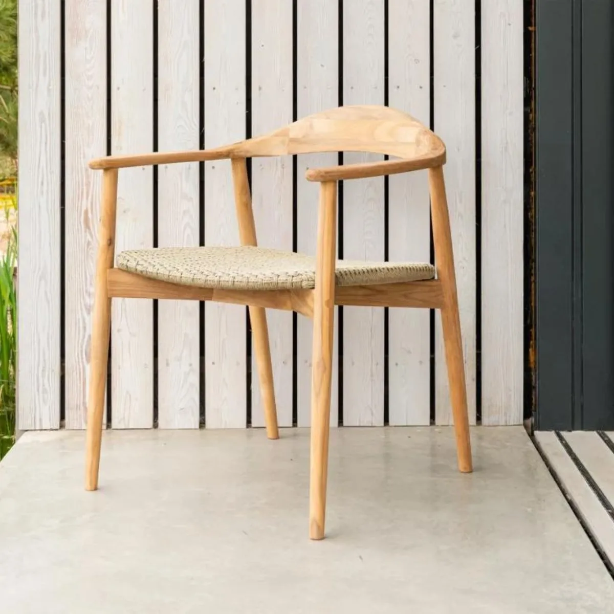 Dana Teak Dining Armchair