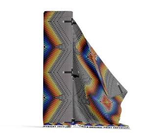 Diamond in the Bluff Grey Satin Fabric By the Yard Pre Order