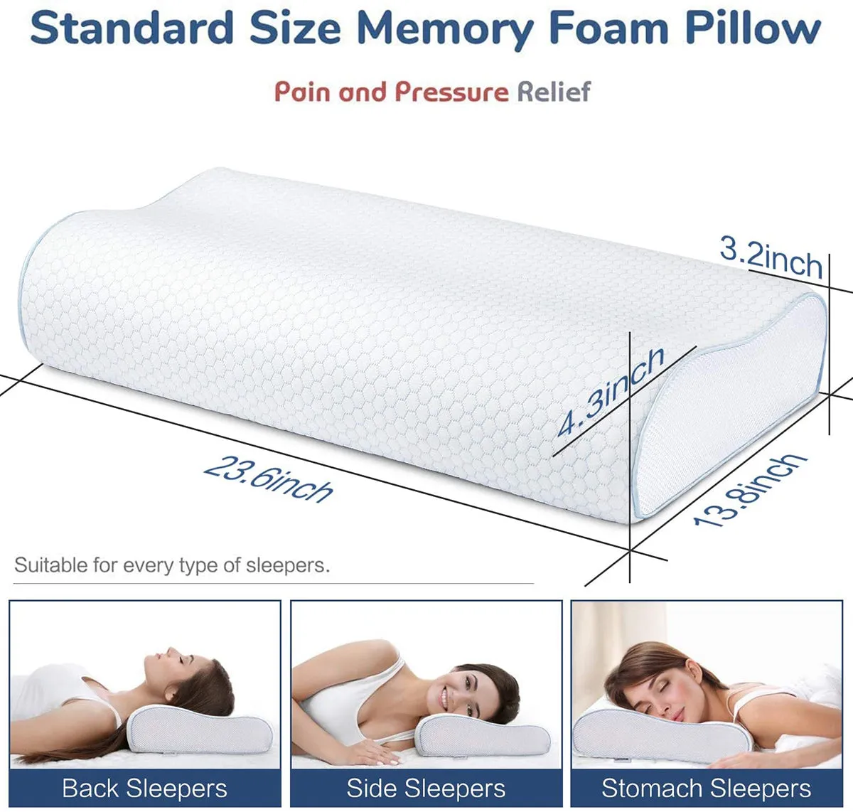 DOCTOR PILLOW - SEPOVEDA Memory Foam Pillow