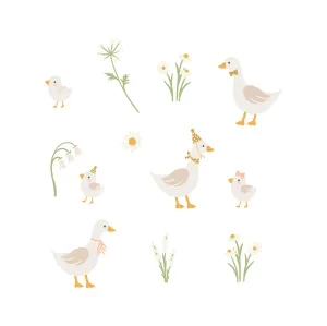 Duck Party Fabric Decal
