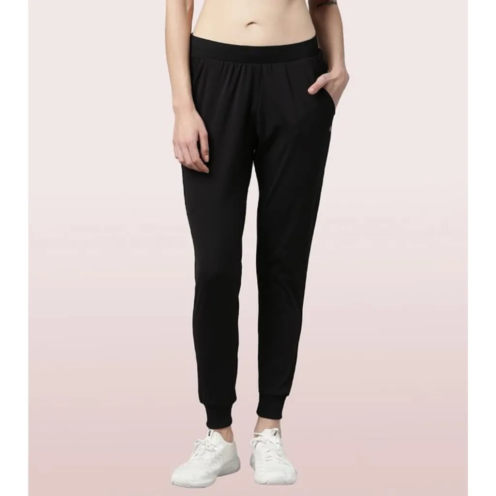 ENAMOR-E076 ACTIVE JOGGER | DRY FIT SMART JOGGER WITH ADJUSTABLE WAISTBAND