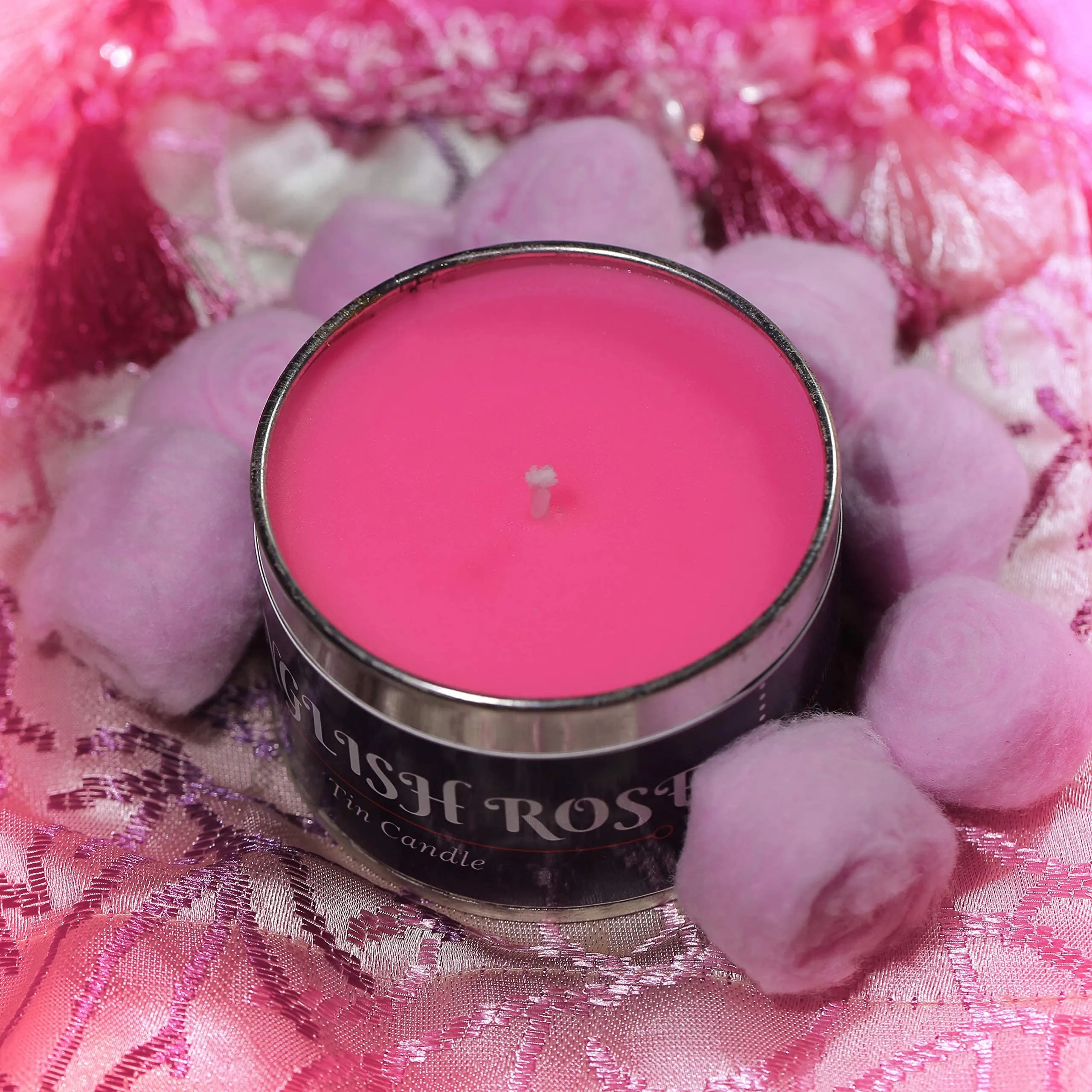 Floryn Decor� Tin Scented Candles | Soy Candles Scented | Scented Candles for Home Decoration | Scented Candles Set (Rose | Lavender | Jasmine, Combo of 3)