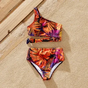 Girls Bandeau Top High Waist Bikini