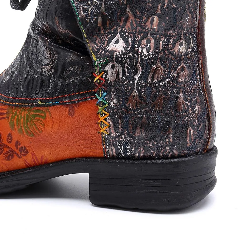 Huckleberry Boho Hippie Motorcycle Boots