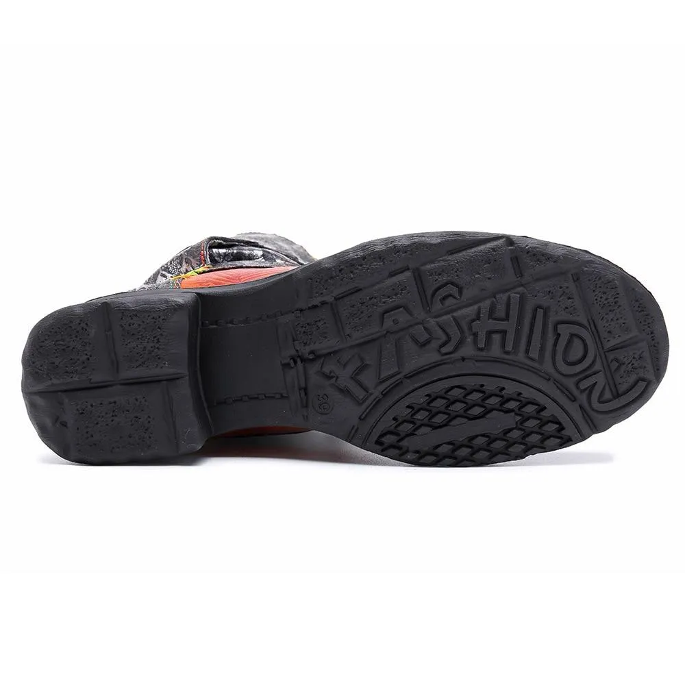 Huckleberry Boho Hippie Motorcycle Boots