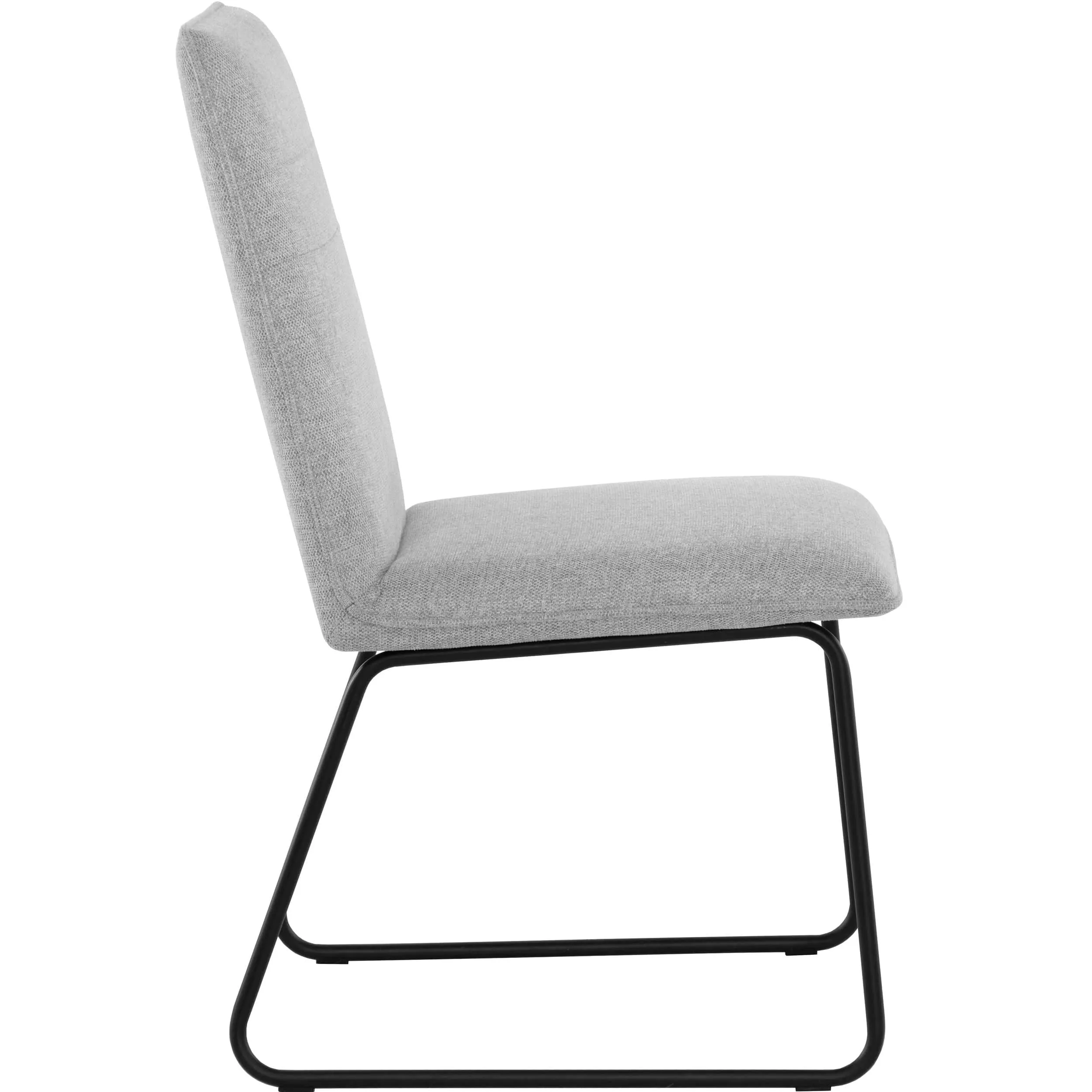 Huxley Dining Chair, Belfast Heather Grey, Set of 2