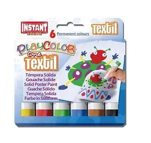 Instant Educa Textil Playcolor Paint Crayons