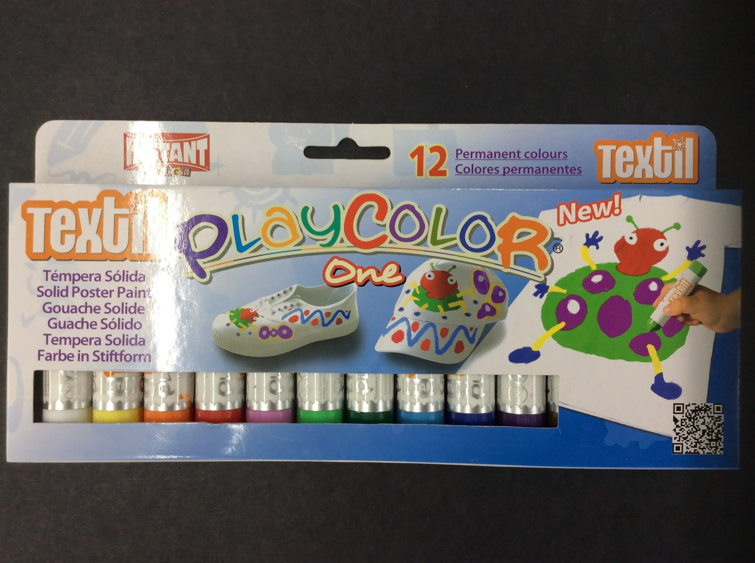 Instant Educa Textil Playcolor Paint Crayons