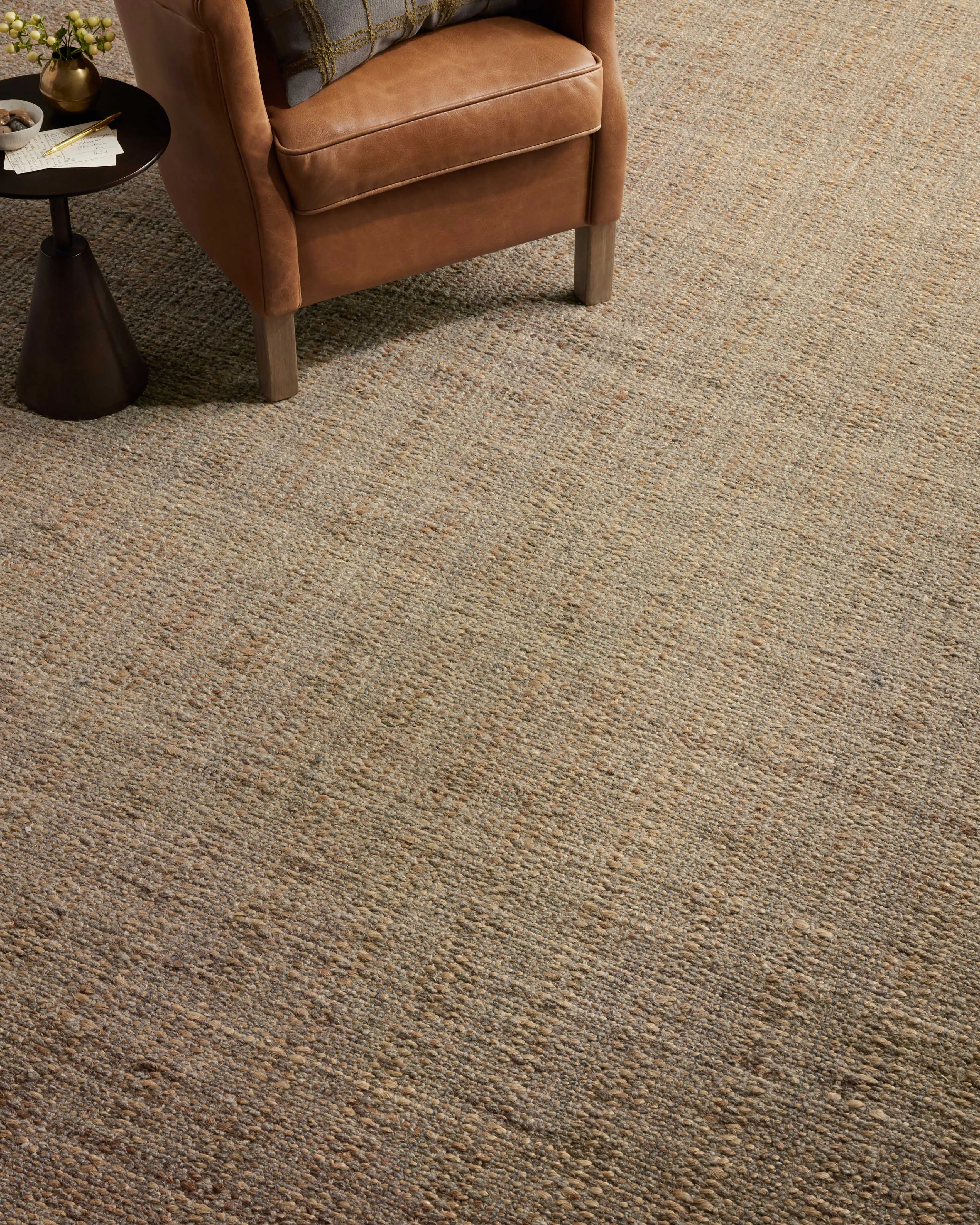 Jean Stoffer x Loloi Cornwall Mocha / Natural Rug