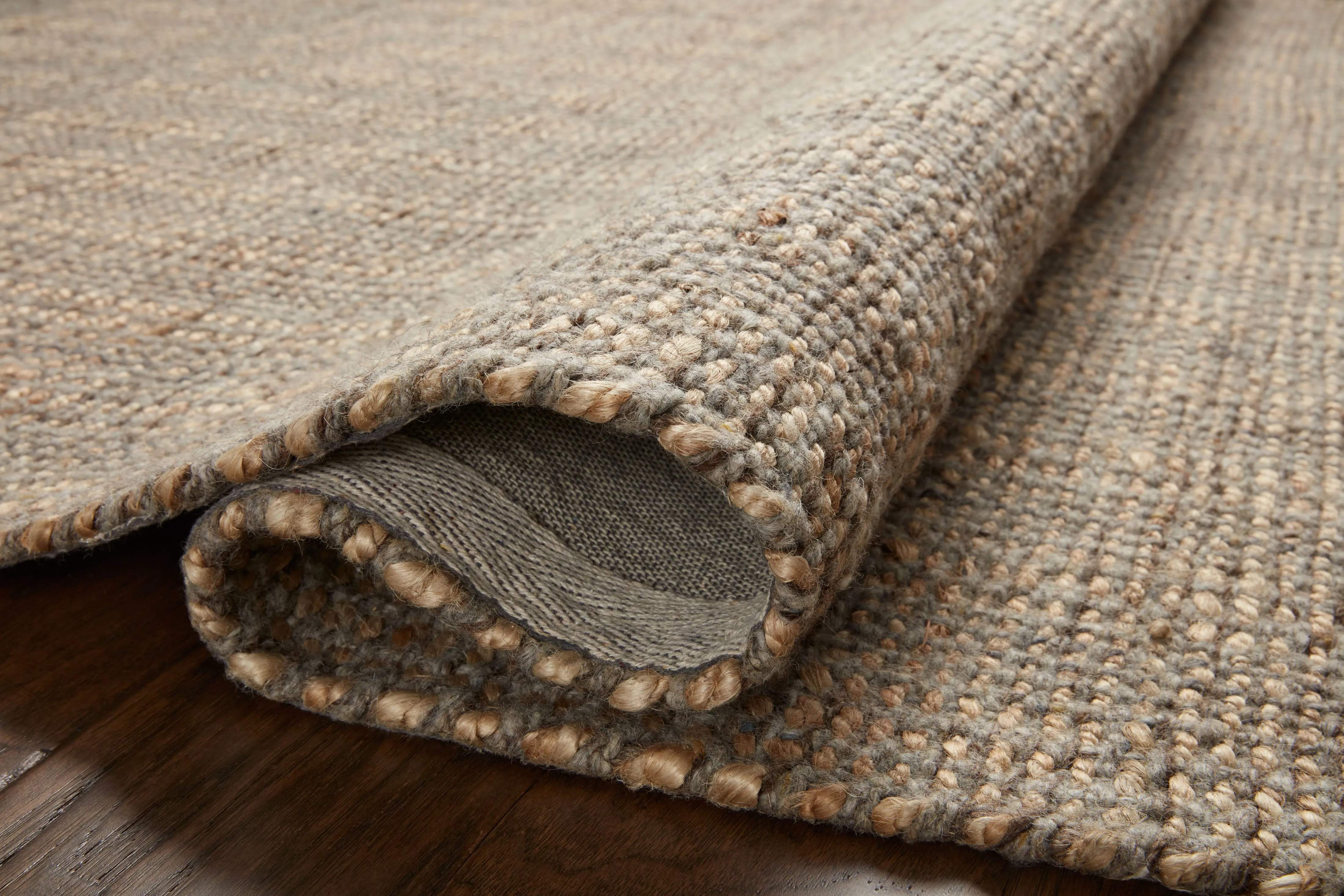 Jean Stoffer x Loloi Cornwall Mocha / Natural Rug