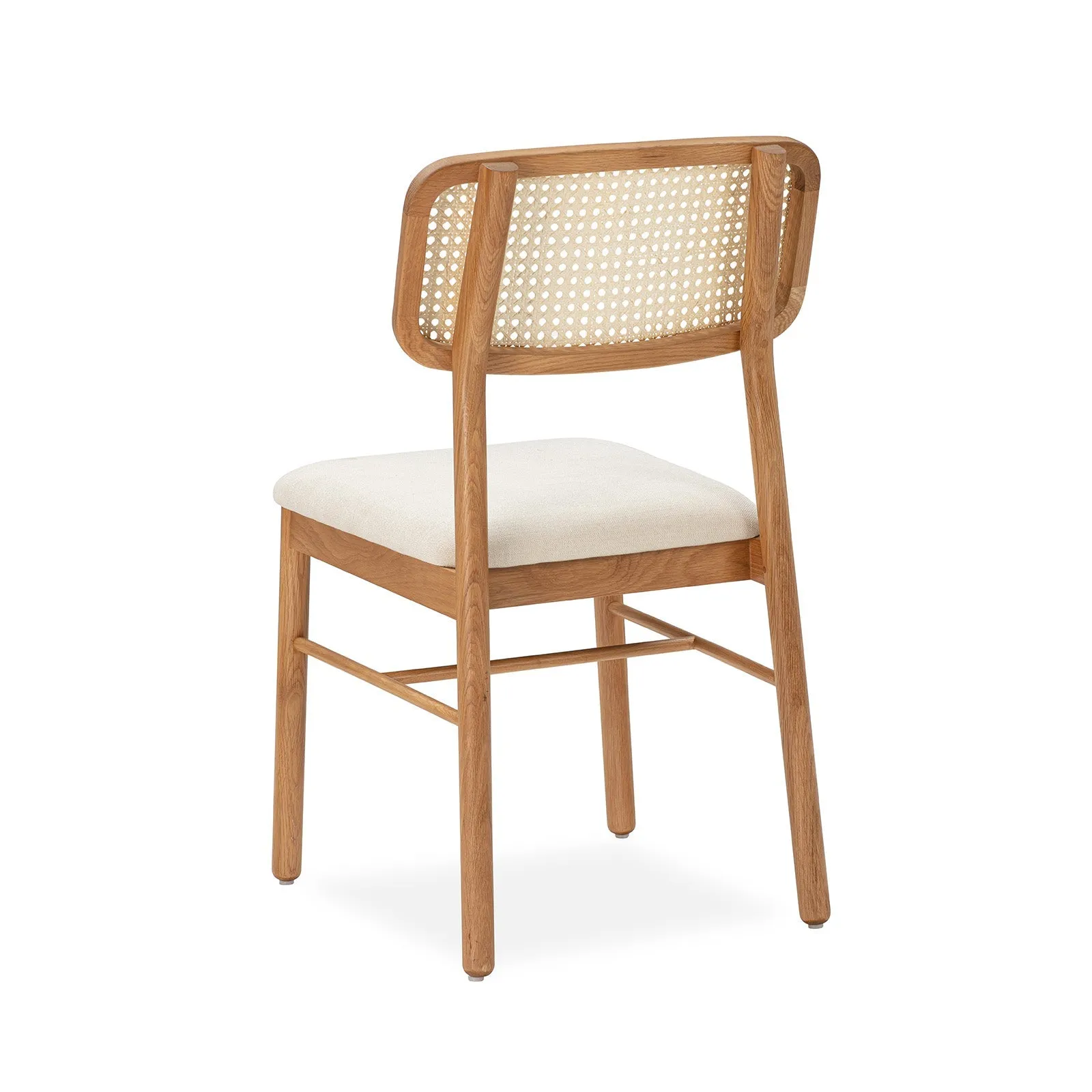 Knot Rattan Dining Chair - Oak