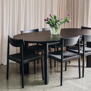 Kontur & Ingrid Dining Suite 2000w Fixed (7 Pce) Natural Oak