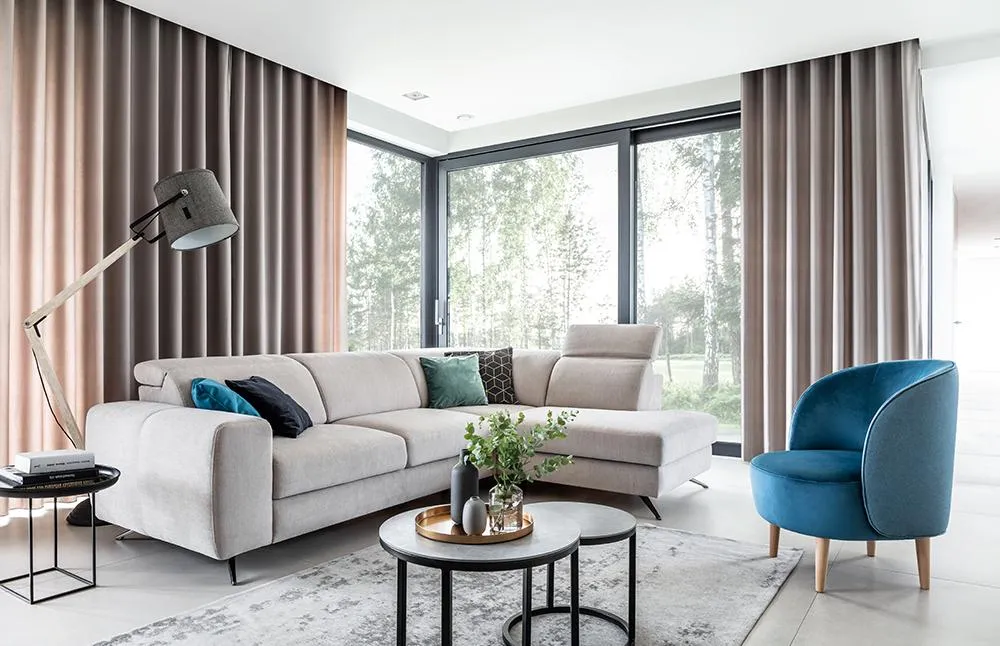 Luxembourg Fabric Sectional by Nordholtz