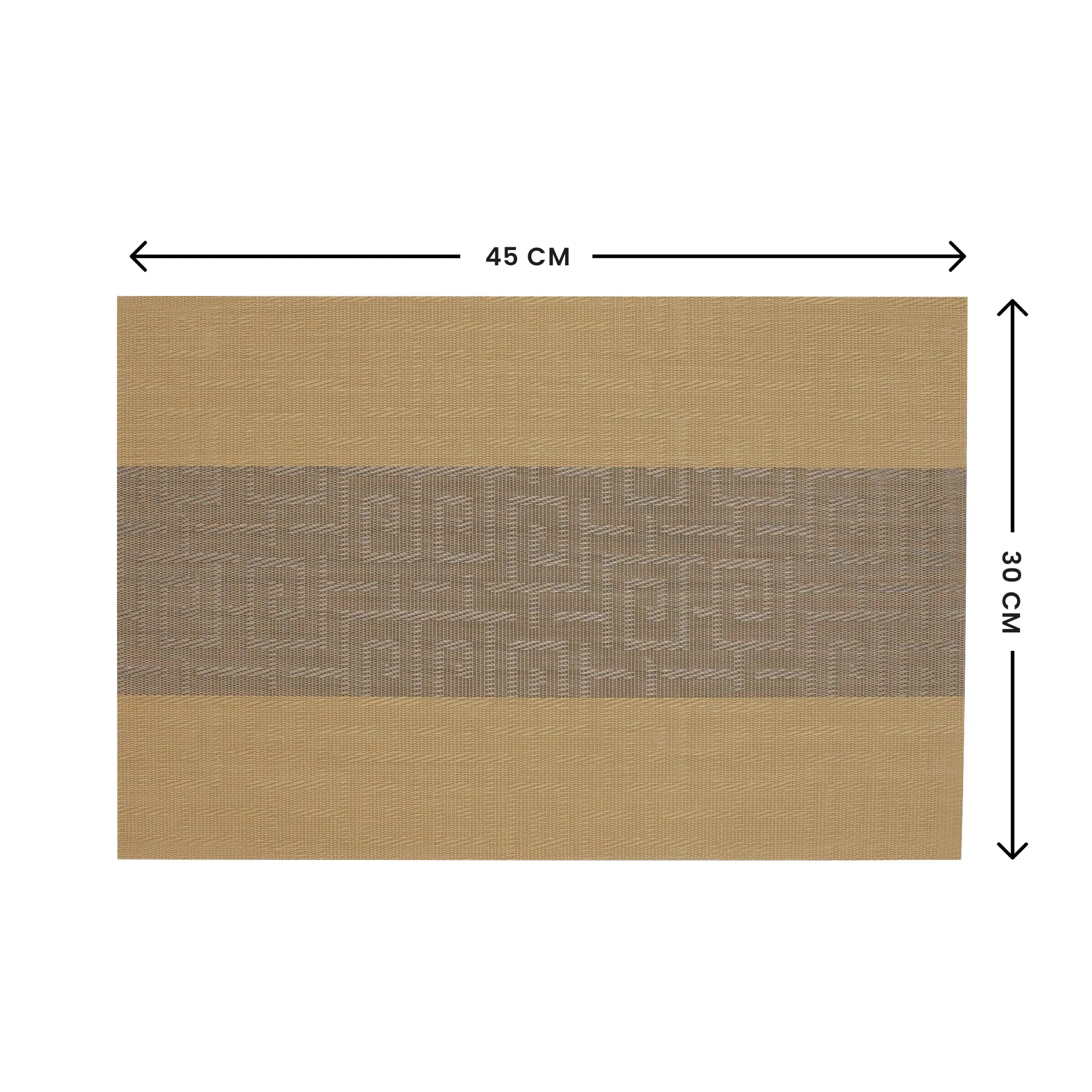Luxury Placemat Set of 4 | Heat Resistant Placemats | Table Mats | Cotton Home - Beige