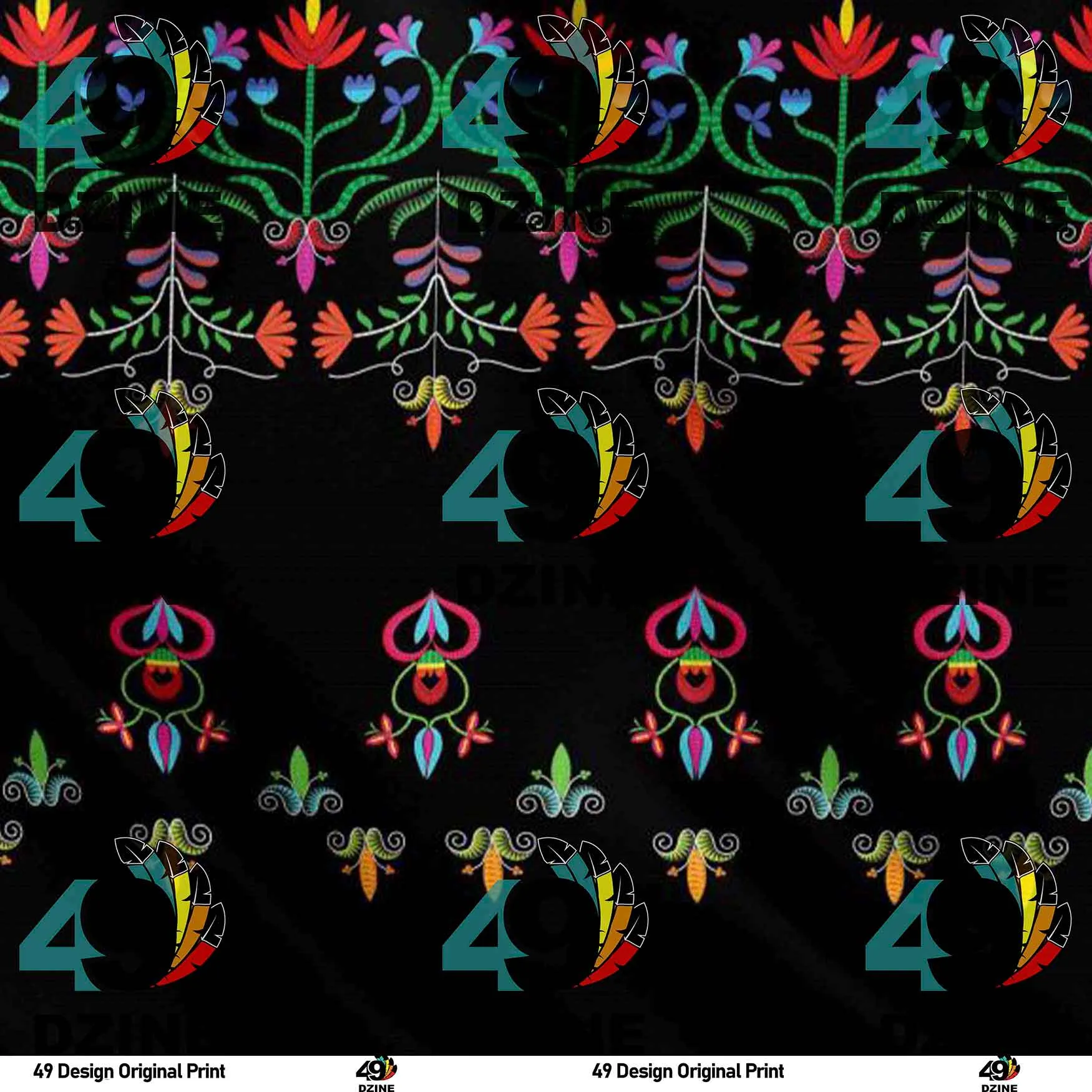 Metis Corn Mother Satin Fabric By the Yard Pre Order