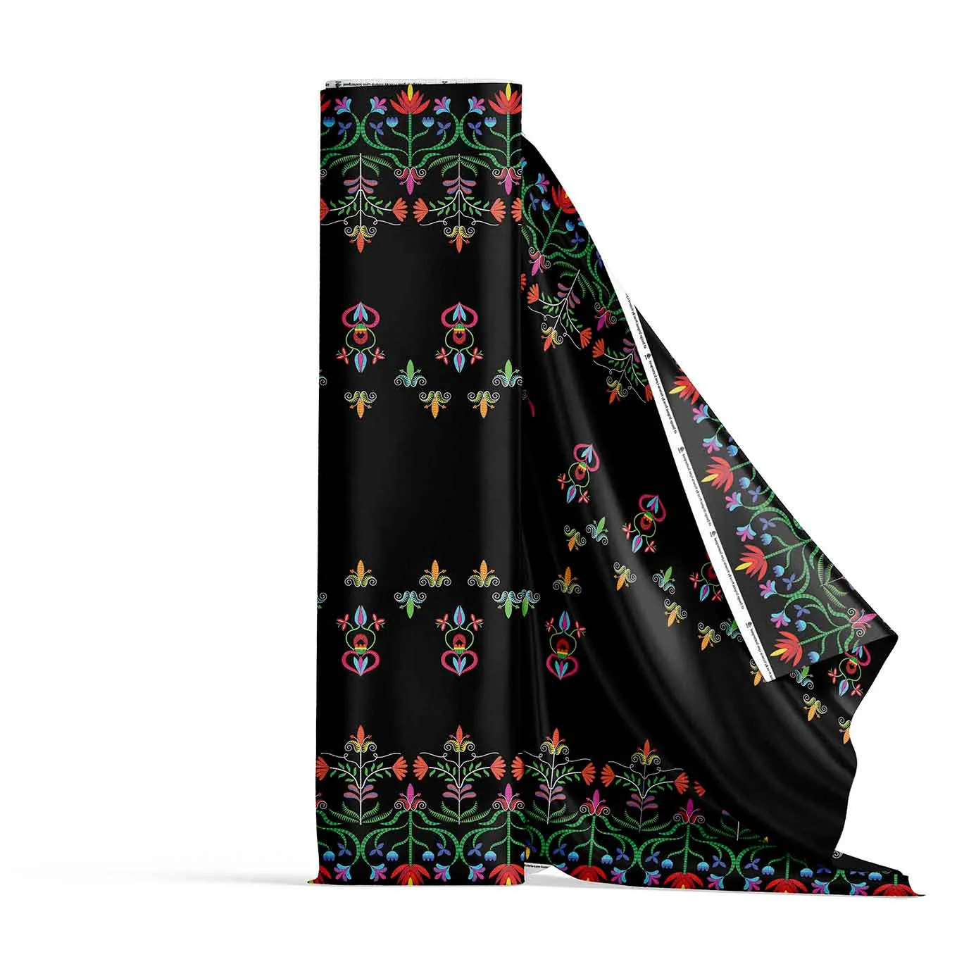 Metis Corn Mother Satin Fabric By the Yard Pre Order