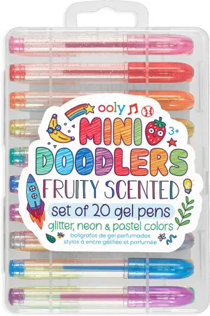 Mini Doodlers Fruity Scented 20 Gel Pens