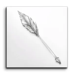 Minimalist Geometric Arrow Art