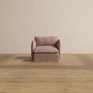 Modular Washable Chaise Armchair in Sakura | Memorix  Seat | Cloud Pillow