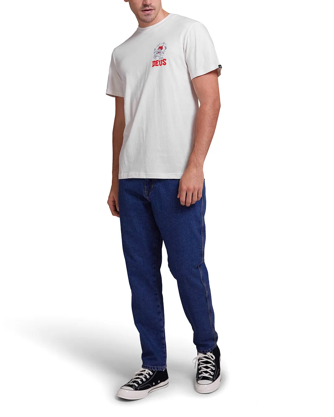 New Redline Tee - Vintage White